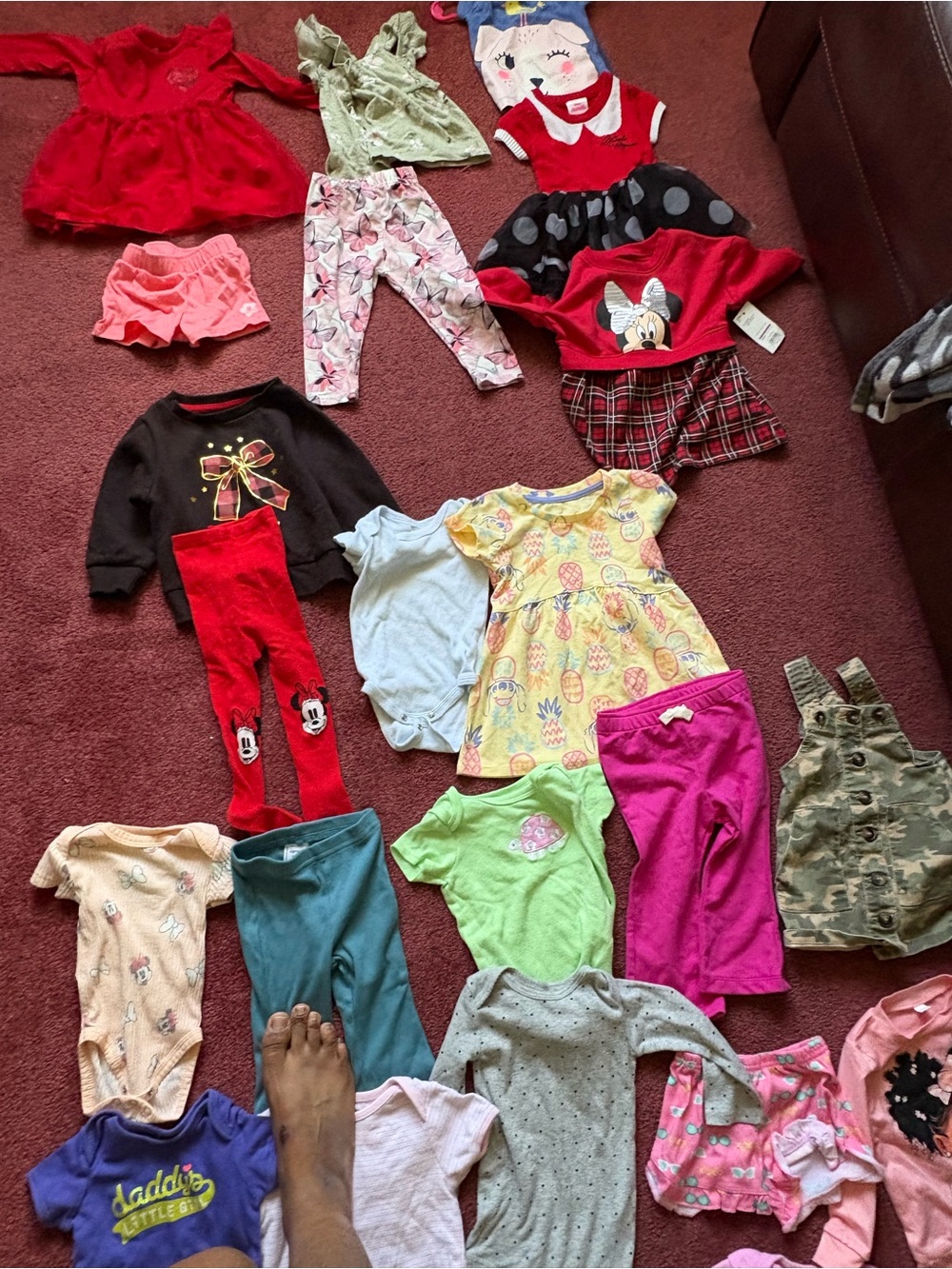Infant girl 6 to 12 months